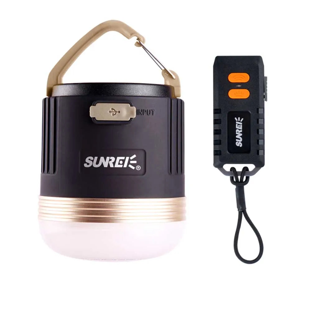 SUNREE CC3 CC5 Camping Lantern 840 Lumens LED Camping Light USB Rechargeable 9900mAH Battery outdoor lighting For Power Bank