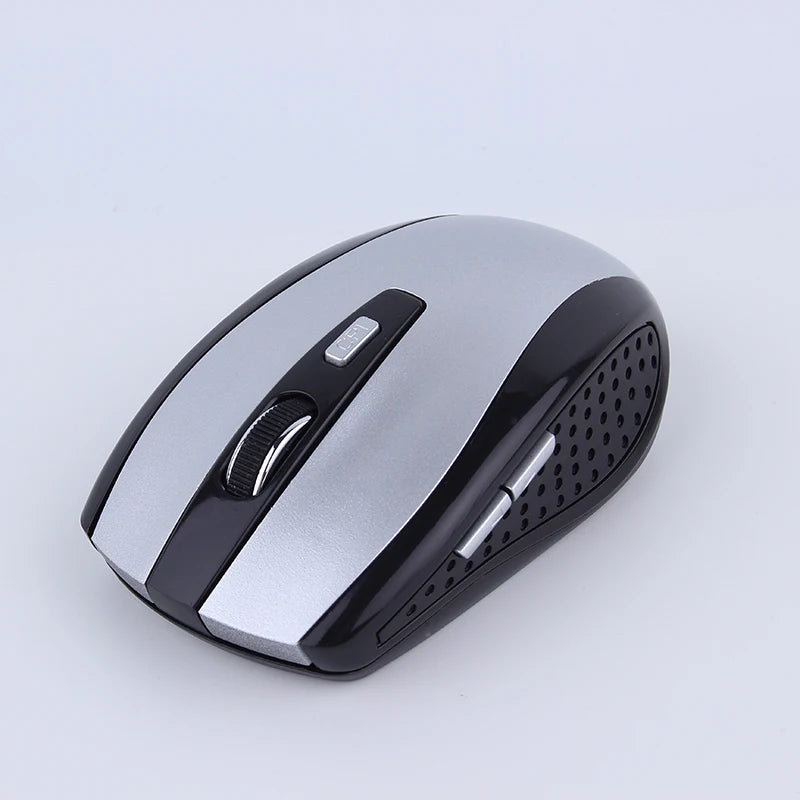 Wireless Mouse Optical Gaming Mouse Portable 2.4GHz Mouse with USB Nano Dongle Office Gamer Computer Desktop Mice for PC Laptop