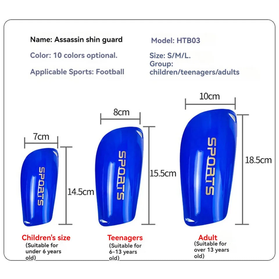 Loogdeel 1 Pair Soccer Shin Pad Cover Football Shin Holder Leg Protector Leg Guard Kids Boy Men Shin Pad Sportswear Accessory