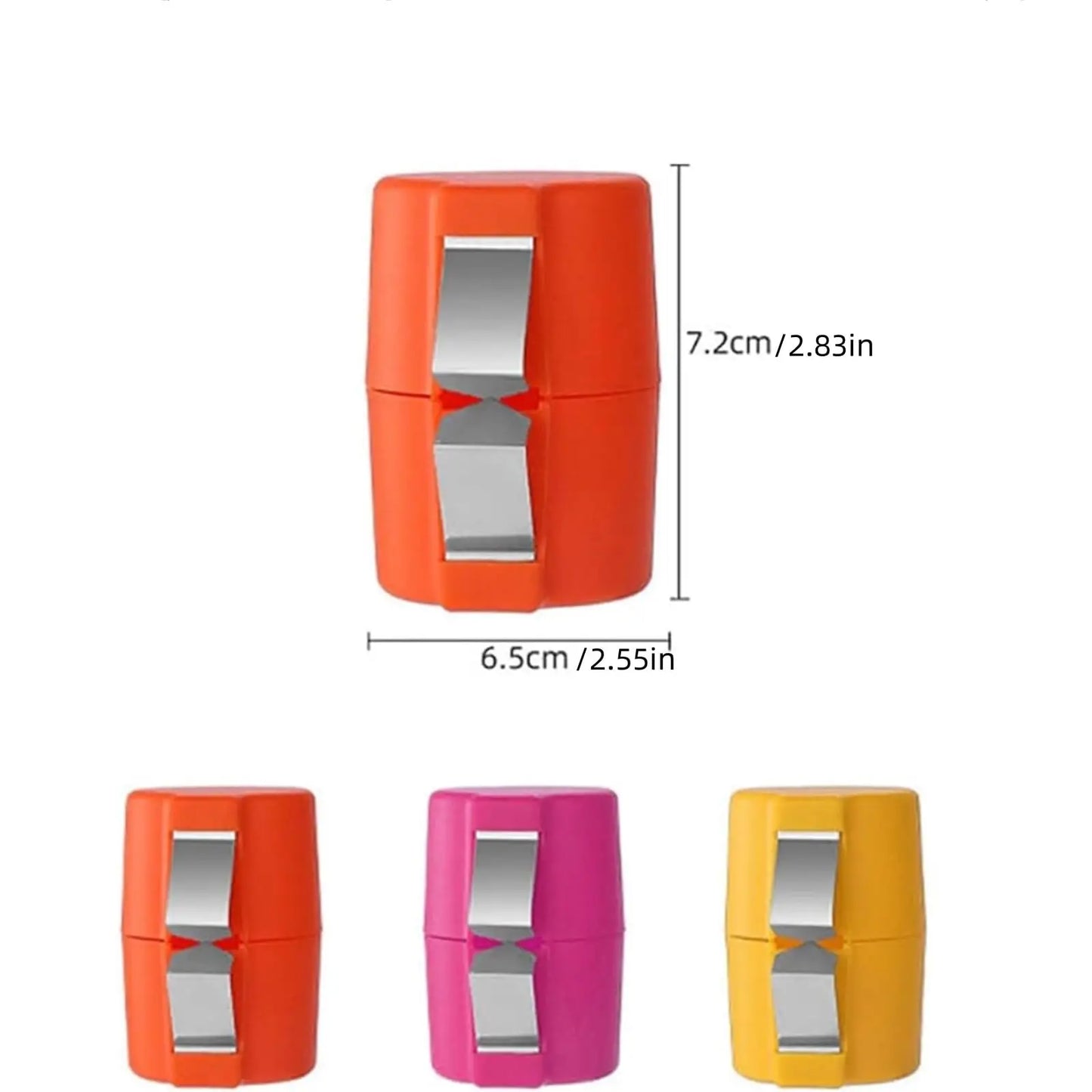 1/2pcs Multifunctional Egg Shell Opener Handheld Egg Cracker Separator Tool Eggshell Cutter Easy Open Kitchen Gadget for Raw Egg