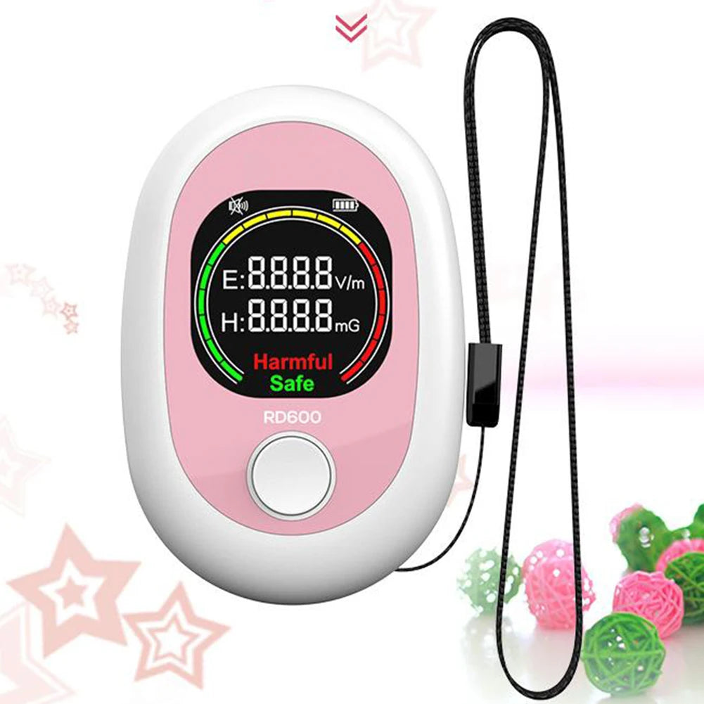 Sleek Design RD600 Electromagnetic Field Meter An Essential Gadget for Health Conscious Consumers Monitoring Radiation Levels