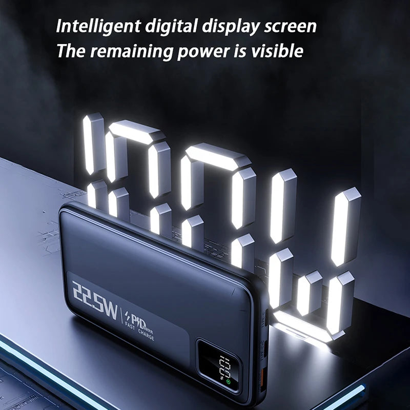 Xiaomi 200000mAh Large Capacity Super Fast Charging Power Bank Portable Charger Battery Pack Powerbank for iPhone Huawei Samsung