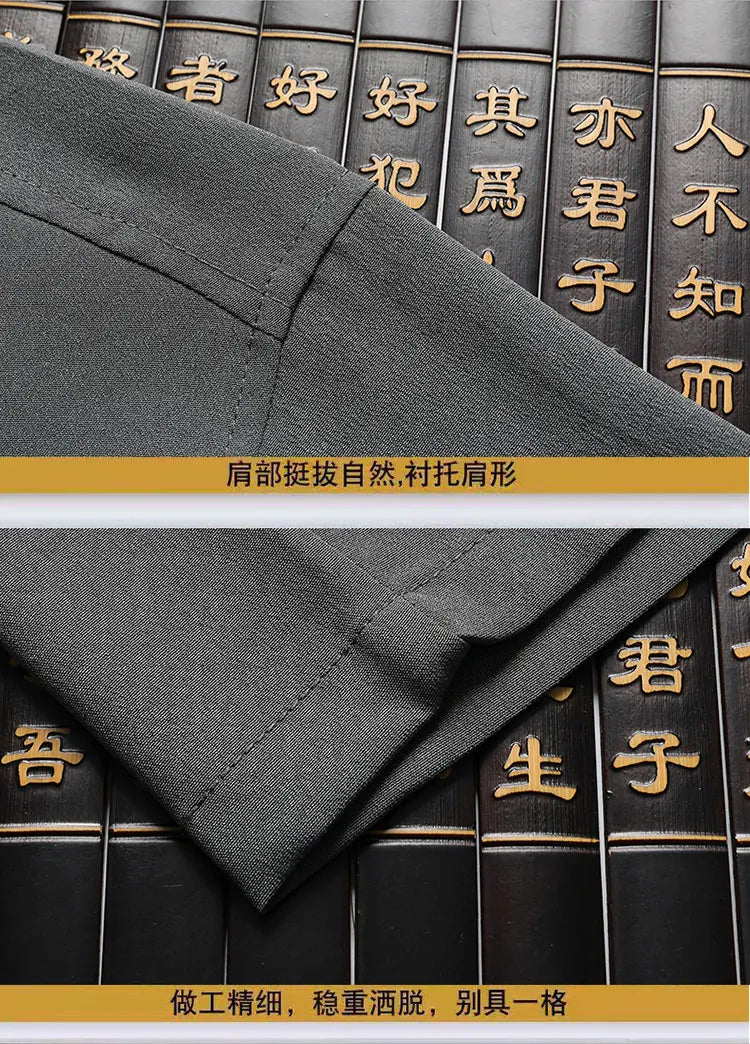 Shirts + Pants 2025 summer 100% Cotton linen Sportswear Men's Casual Sets Male Fashion Chinese style shirts and trousers M-4XL