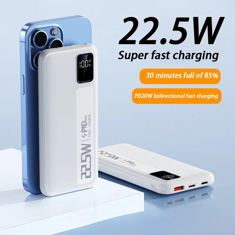 Xiaomi 200000mAh Large Capacity Super Fast Charging Power Bank Portable Charger Battery Pack Powerbank for iPhone Huawei Samsung