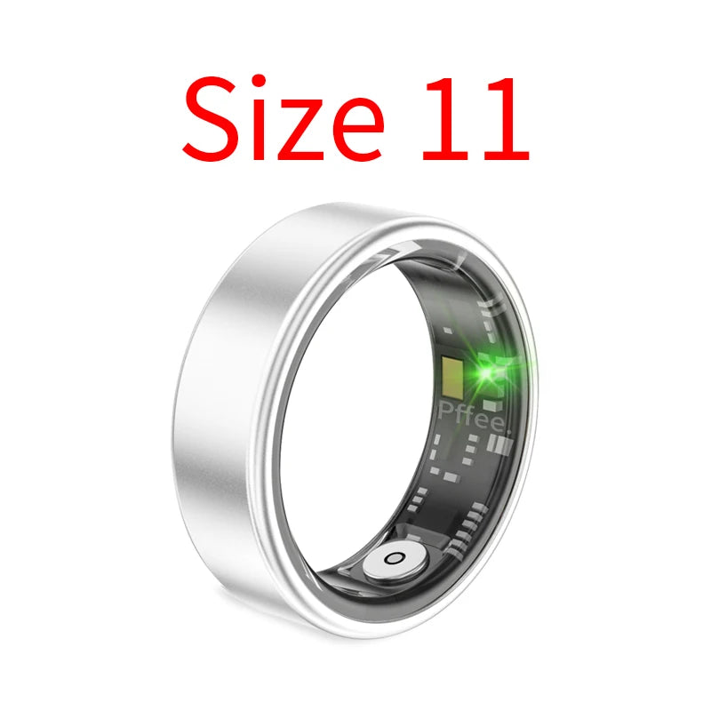Pffee Lord Of The Rings For Women Man Luxury Jewelry Smart Ring Sport Gadgets Men Health Tracker Heart Rate Blood Oxygen Monitor