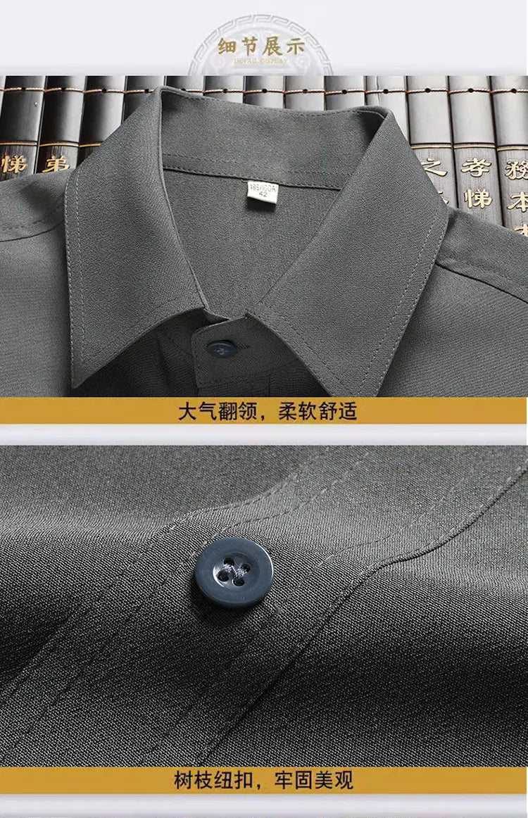 Shirts + Pants 2025 summer 100% Cotton linen Sportswear Men's Casual Sets Male Fashion Chinese style shirts and trousers M-4XL