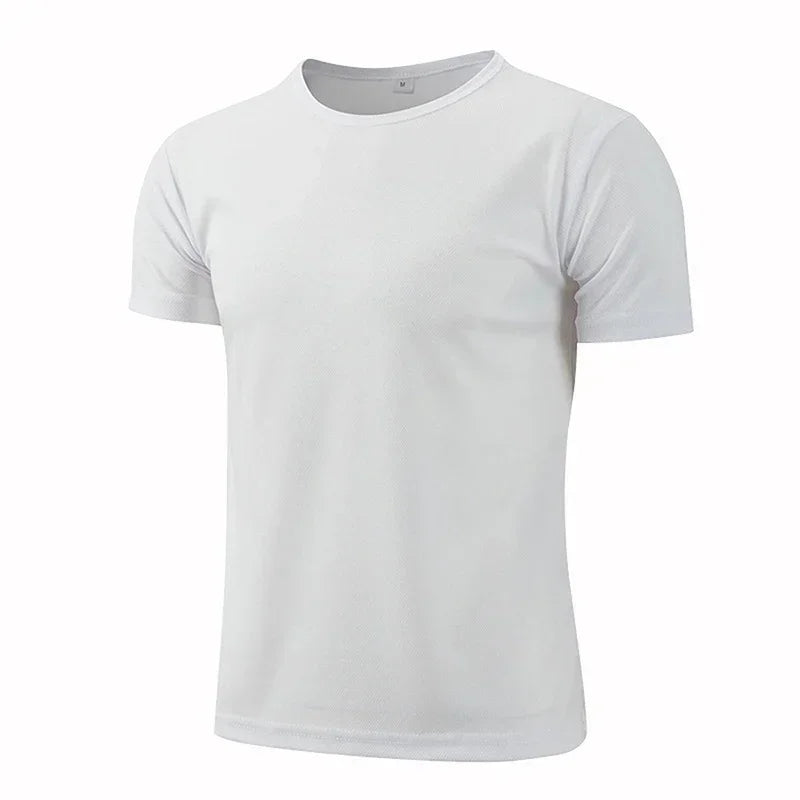 Summer Gym Jerseys Fitness Shirt Trainer Running T-Shirt Teenager Sportswear Breathable Quick Drying Short Sleeve Sport T Shirt