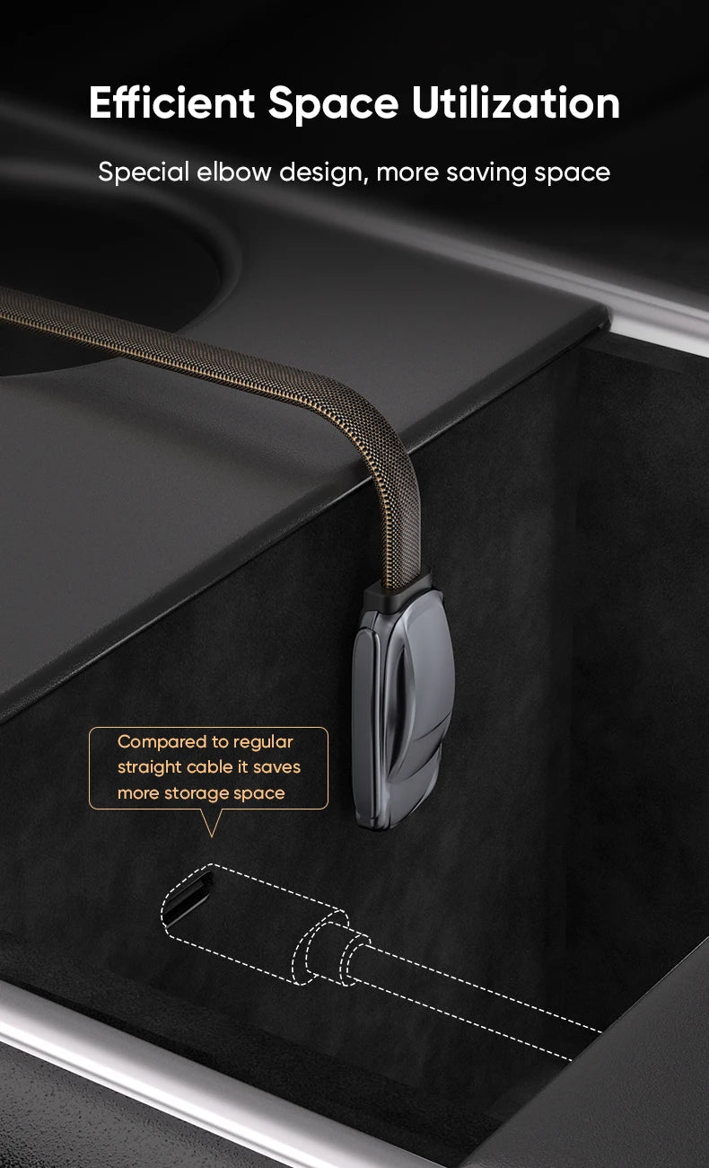 AUFU 240W USB C To Type C Cable for iPhone15 Macbook PC Samsung Xiaomi POCO Games Angle PD 5A Fast Charging Cable Data USB Cable