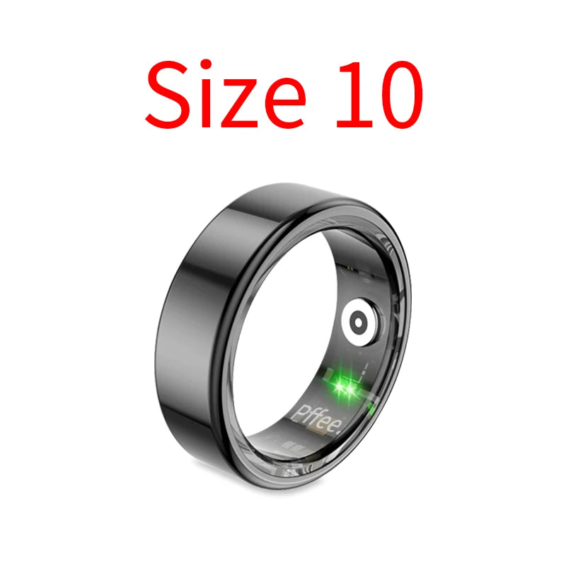 Pffee Lord Of The Rings For Women Man Luxury Jewelry Smart Ring Sport Gadgets Men Health Tracker Heart Rate Blood Oxygen Monitor