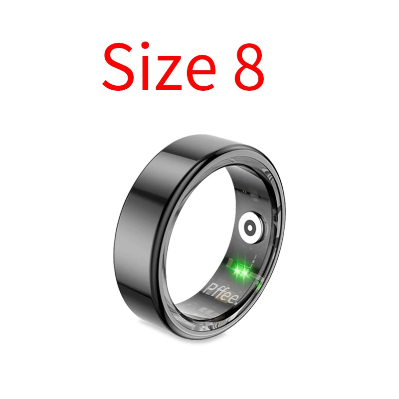 Pffee Lord Of The Rings For Women Man Luxury Jewelry Smart Ring Sport Gadgets Men Health Tracker Heart Rate Blood Oxygen Monitor