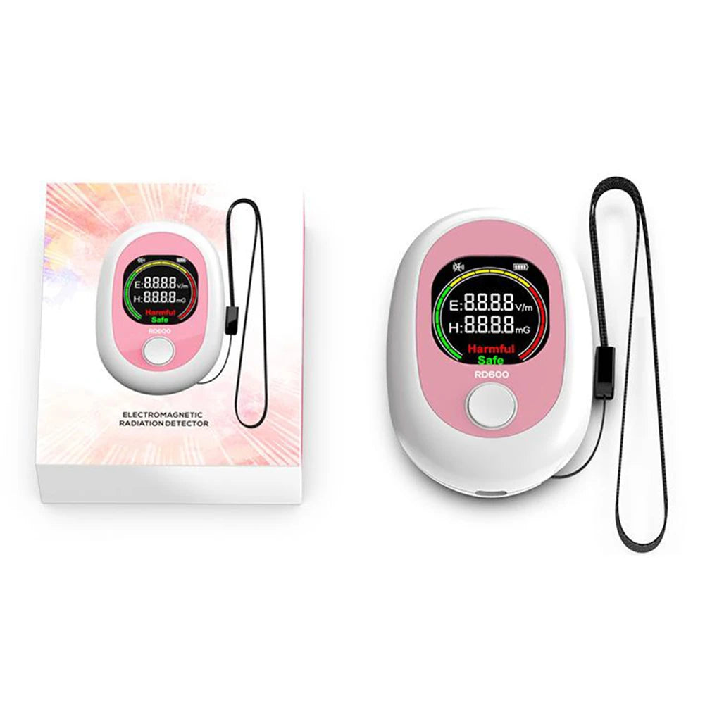 Sleek Design RD600 Electromagnetic Field Meter An Essential Gadget for Health Conscious Consumers Monitoring Radiation Levels