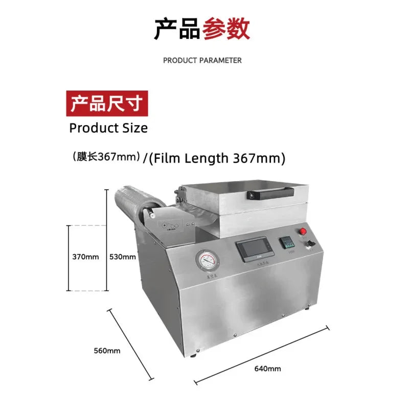Hygine Vacuum Plastic Skin Pack Machine Tray Sealer Packaging Machine for Food Seafood