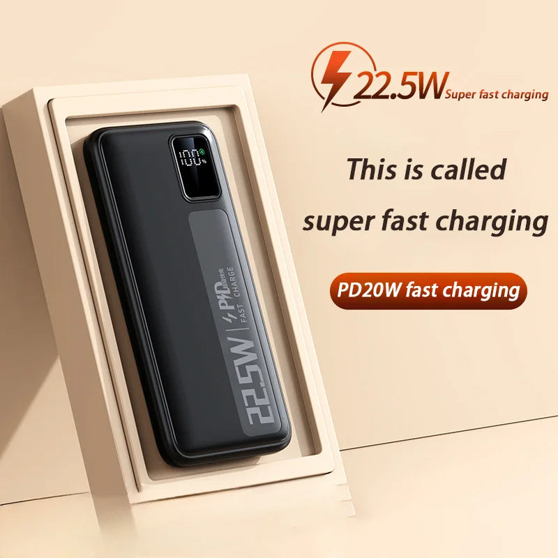 Xiaomi 200000mAh Large Capacity Super Fast Charging Power Bank Portable Charger Battery Pack Powerbank for iPhone Huawei Samsung
