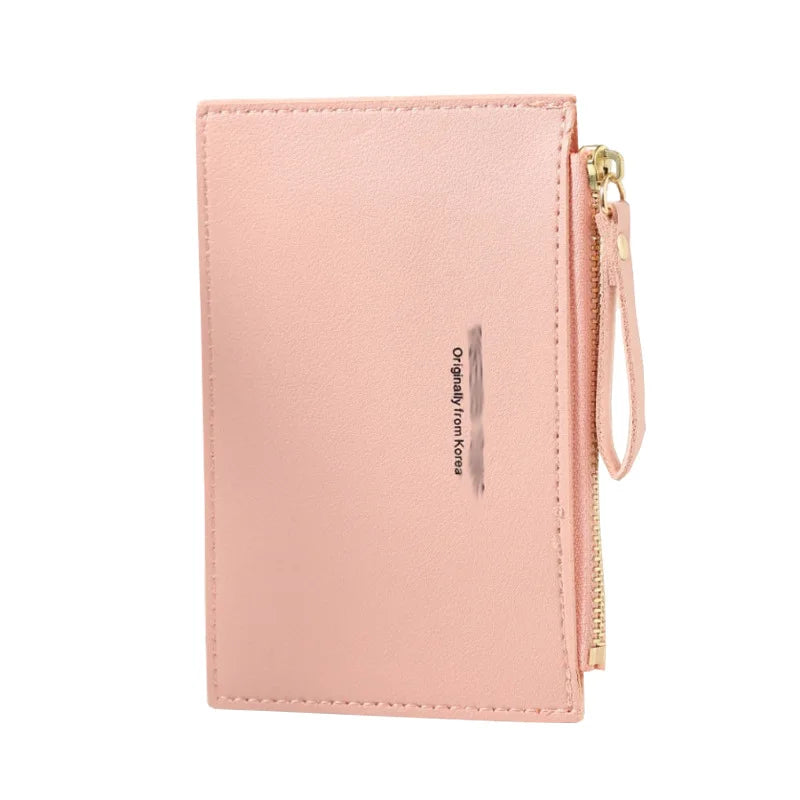 Mini Business Portfolio of Men, Credit Card Design Pu, Girl, Lady, Name Women's Bag