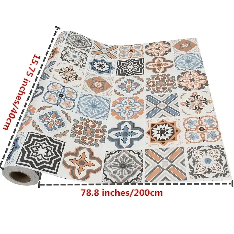 40cm Oil Proof Kitchen Stove Self Adhesive Furnitur Renovation Wall Stickers Bathroom Tile 3D Waterproof Vinyl Cabinet Wallpaper