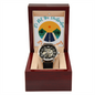 Men Openwork Watch Mineral Crystal Glass Water Resistant