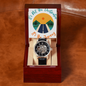 Men Openwork Watch Mineral Crystal Glass Water Resistant