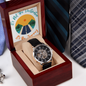 Men Openwork Watch Mineral Crystal Glass Water Resistant
