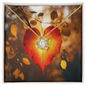 Love knot necklace beauty brilliance elegant pendant chain gift