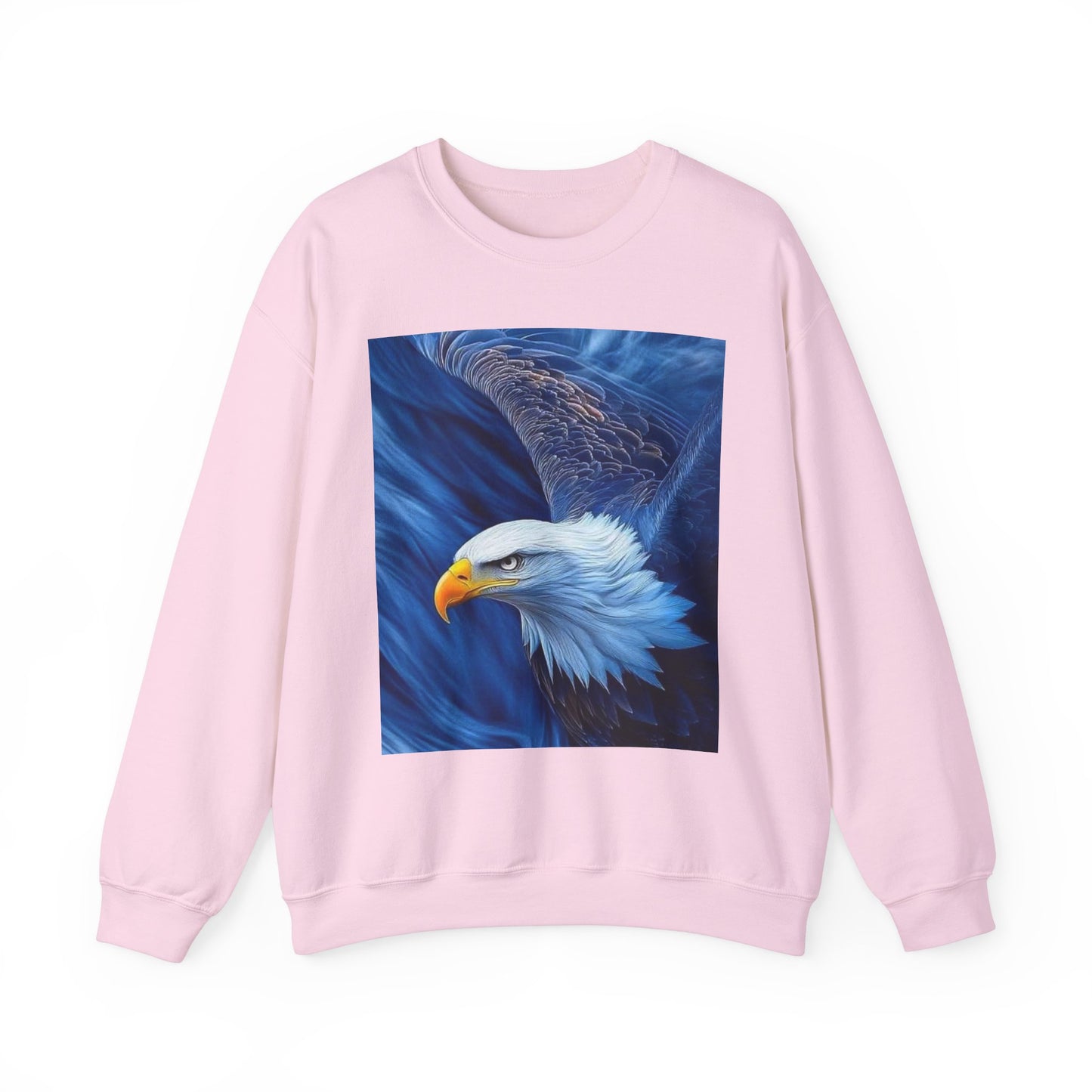 Eagle Spirit Crewneck Sweatshirt, Unisex Sweatshirt, Nature Lover Gift, Wildlife Apparel, Cozy Fashion for All, Great Outdoors