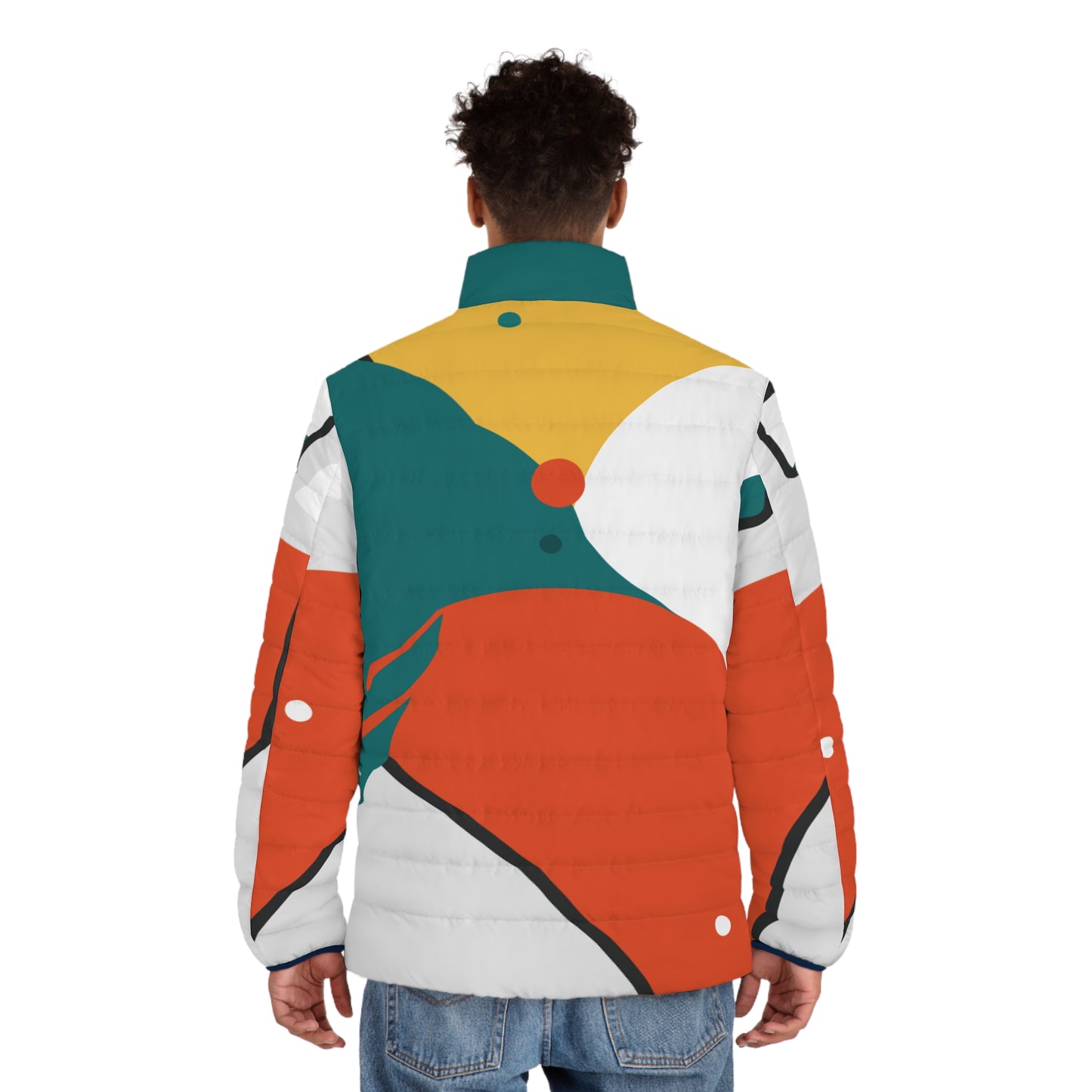 Copy of Men's Puffer Jacket (AOP)
