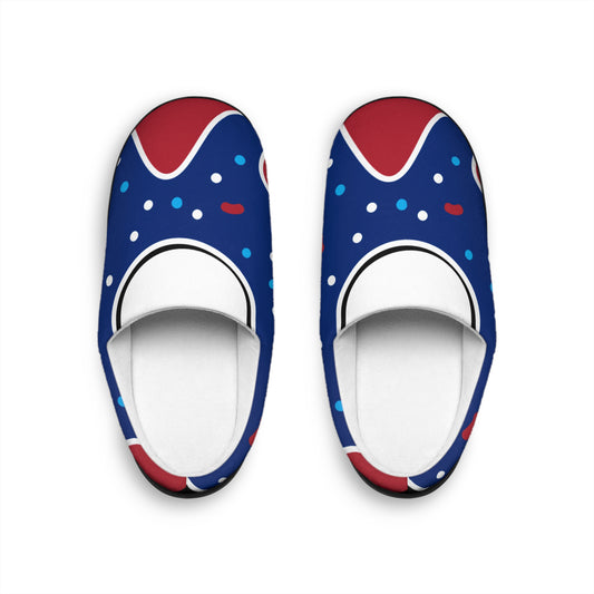 Cozy Patterned Women&#039;s Indoor Slippers for Relaxation