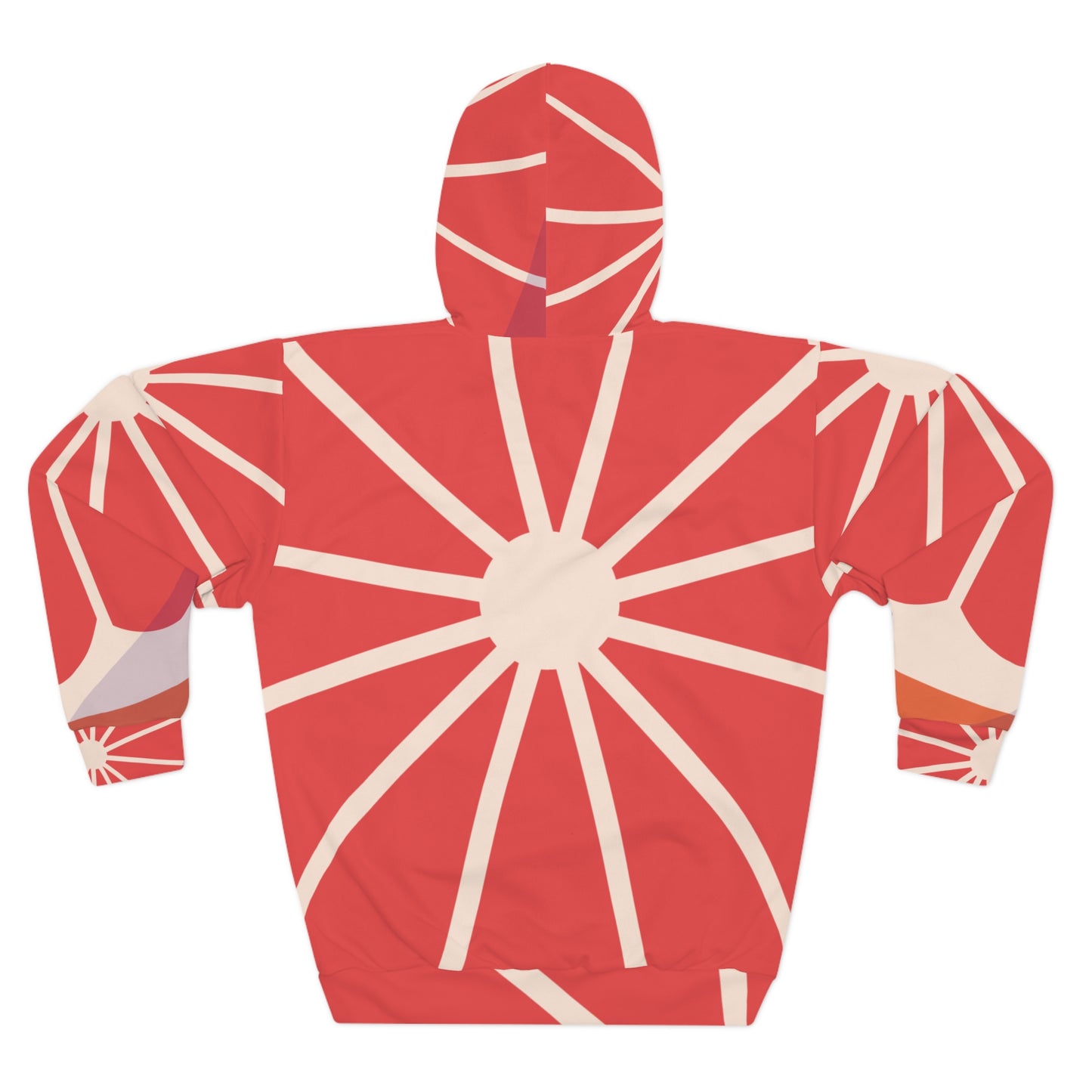Radiant Sunburst Unisex Pullover Hoodie, Cozy Casual Wear, Gift for Friends,