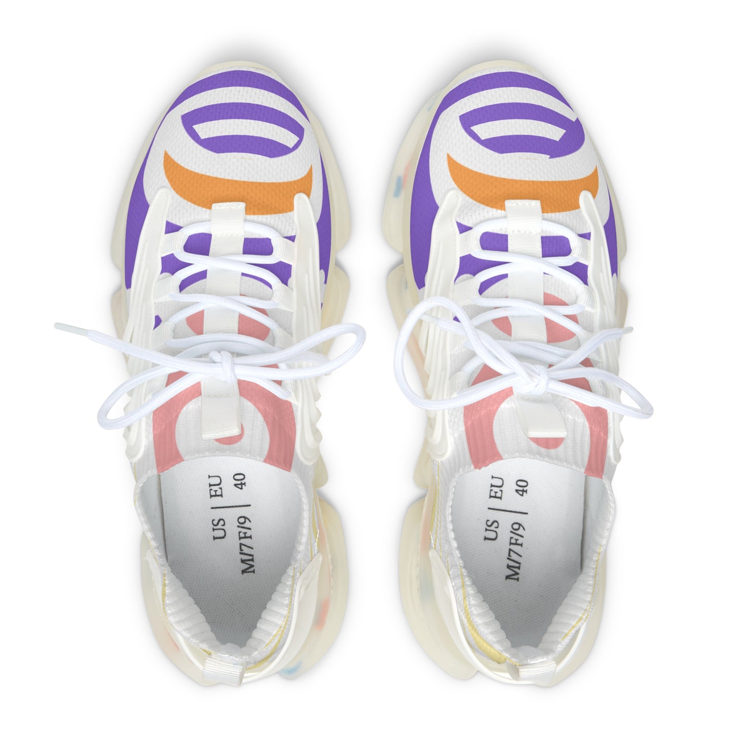 Stylish Women's Mesh Sneakers - Purple Athletic Footwear for Active Lifestyles
