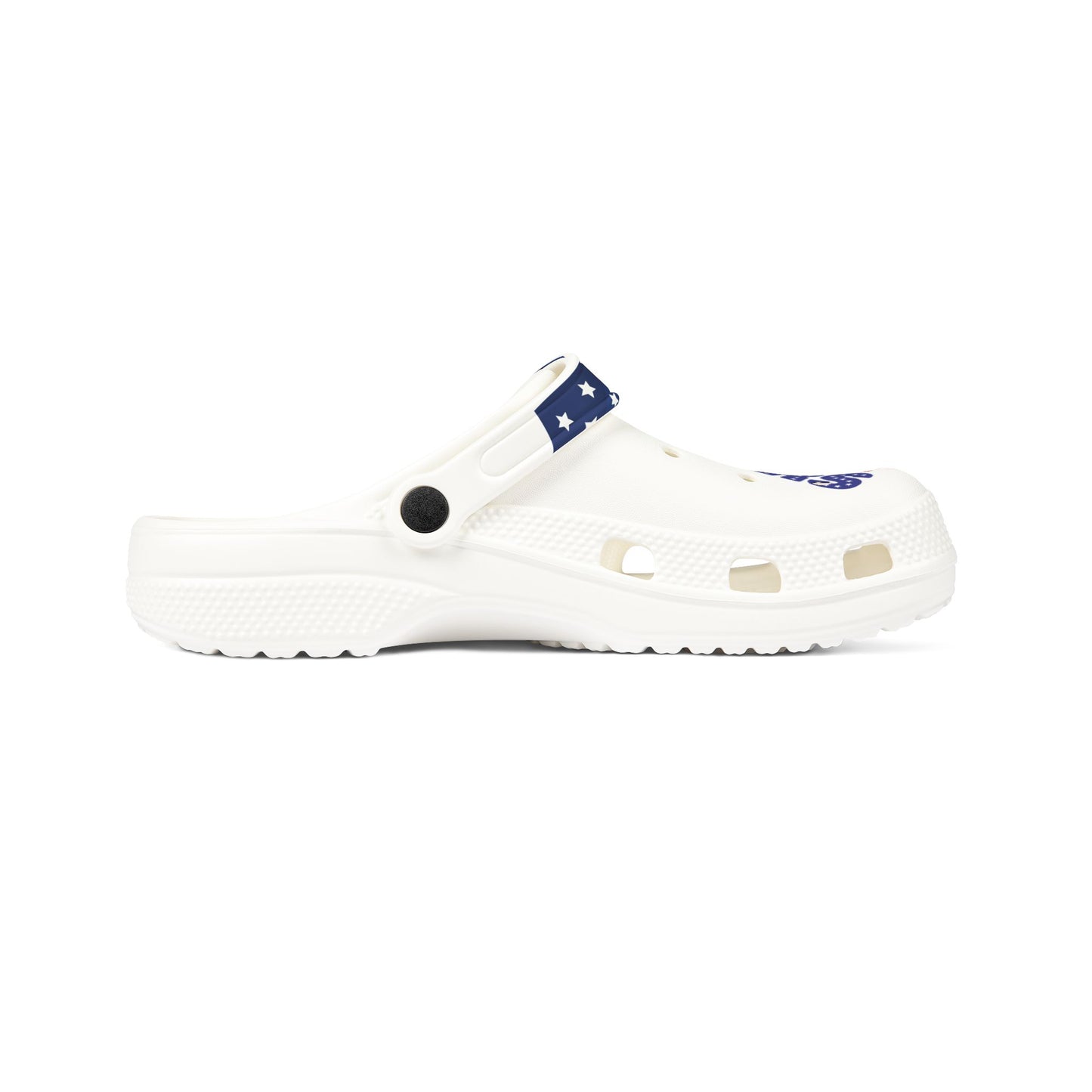 Patriotic EVA Foam Rubber Shoes, Comfortable Summer Footwear, Perfect for Holidays, Casual Wear, Fun Pool Shoes, Lightweight Sandals