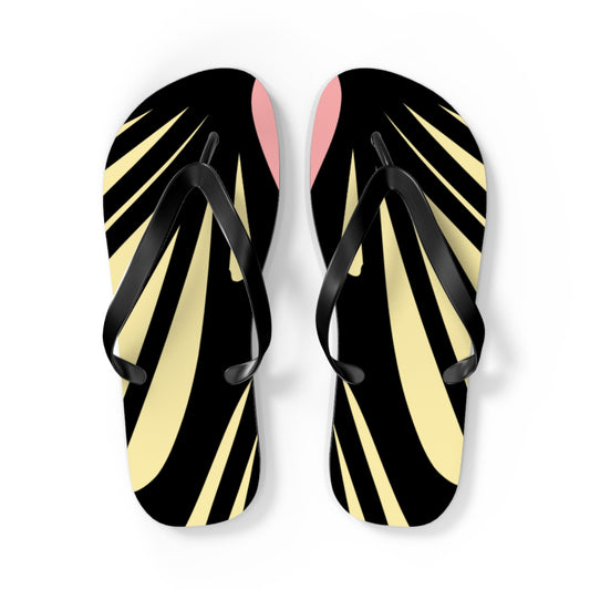 Tropical Flip Flops, Summer Sandals, Beach Footwear, Vacation Essentials, Resort Wear, Poolside Slippers