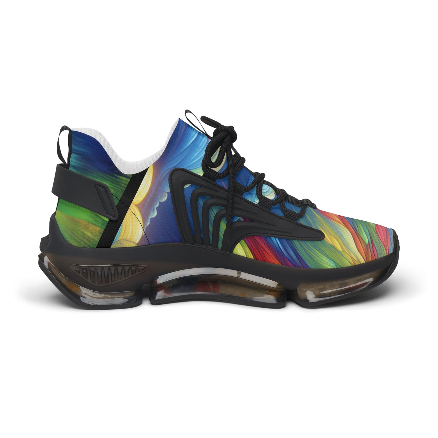 Vibrant Women's Mesh Sneakers | Colorful Athletic Shoes for Fitness, Running, Casual Wear, Gift for Her, Stylish Footwear