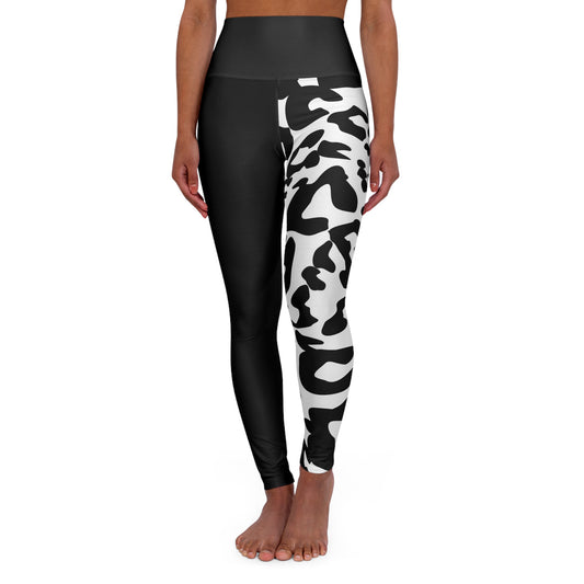 Stylish High Waisted Yoga Leggings, Comfortable Activewear, Perfect for Workouts, Athleisure, Gifts for Fitness Lovers