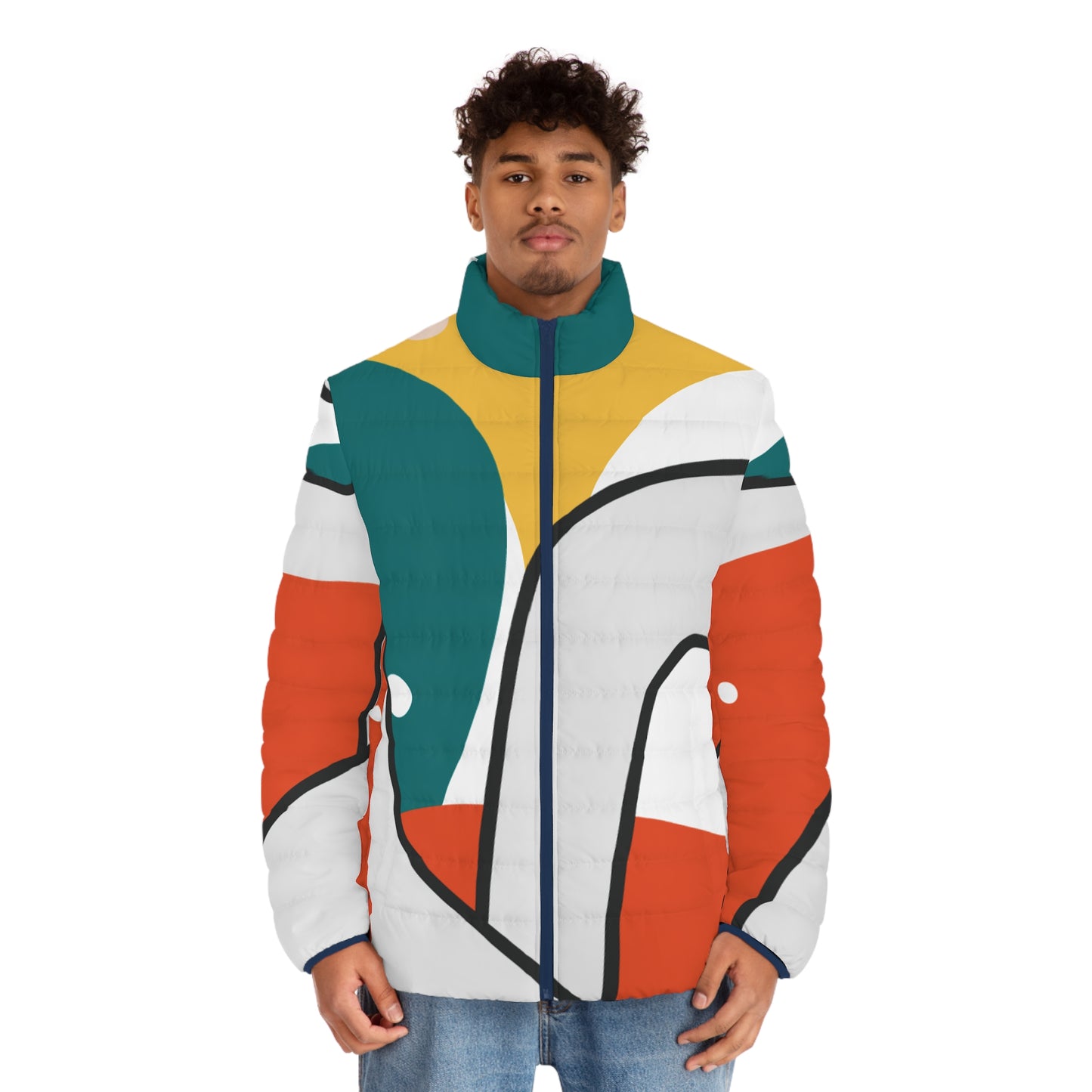 Copy of Men's Puffer Jacket (AOP)