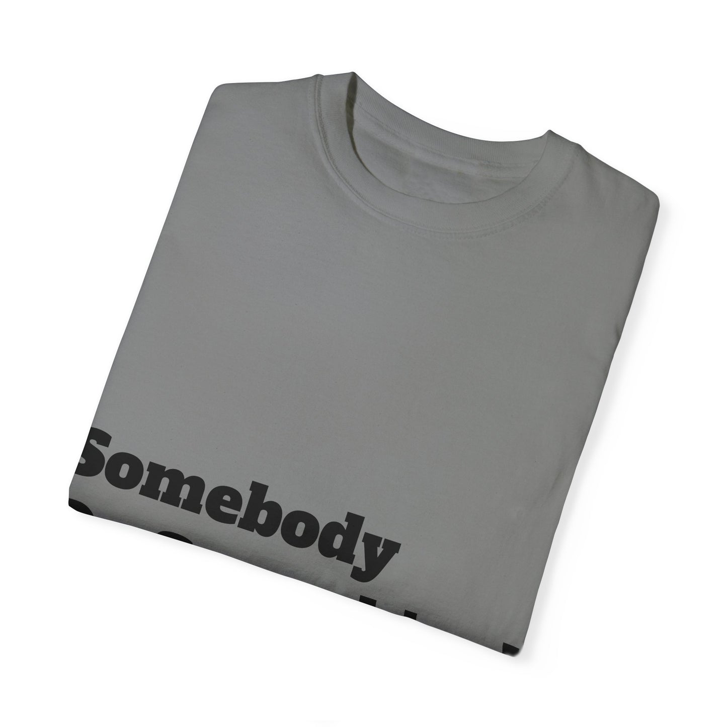Customizable Unisex Garment-Dyed T-shirt - Enter Text