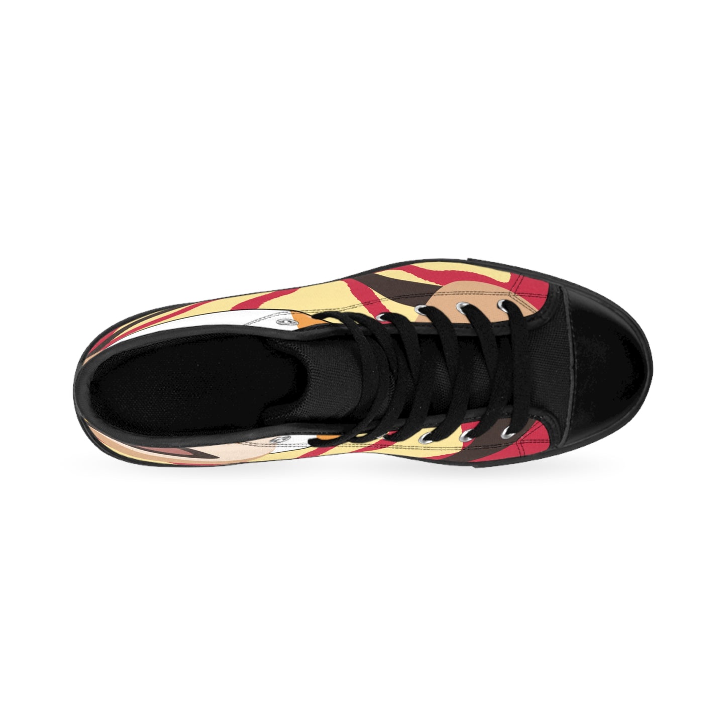 Stylish Graphic High-Top Sneakers for Women, Trendy Casual Footwear, Unique Fashion Sneakers, Gift for Her, Art-Infused Shoes
