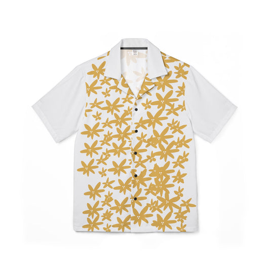 Tropical Floral Camp Shirt for Men, Vacation Shirt, Summer Style, Beachwear,