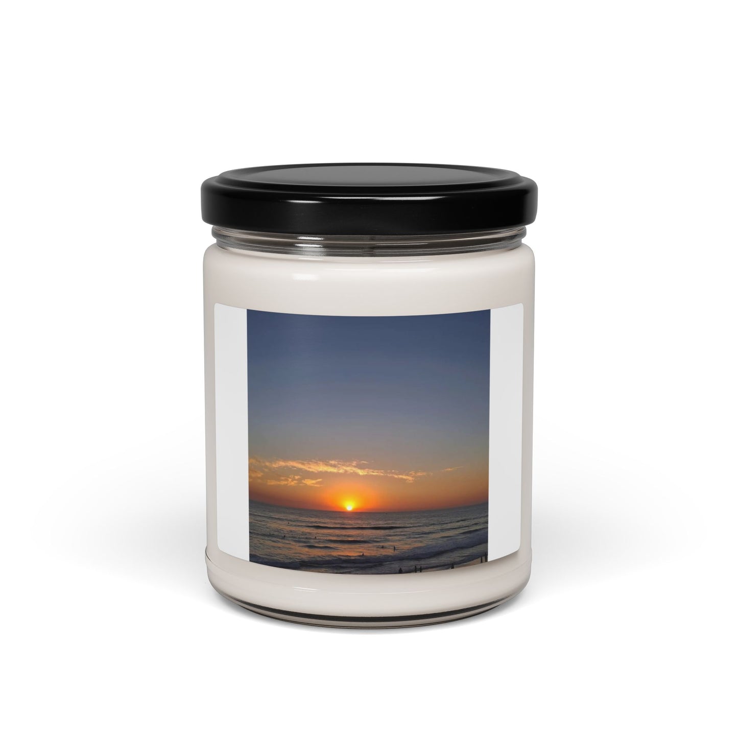 Sunset Vibe Scented Soy Candle, Relaxing Aromatherapy, Home Decor Gift, Eco-Friendly Candle for Self-Care, Mindfulness and Meditation