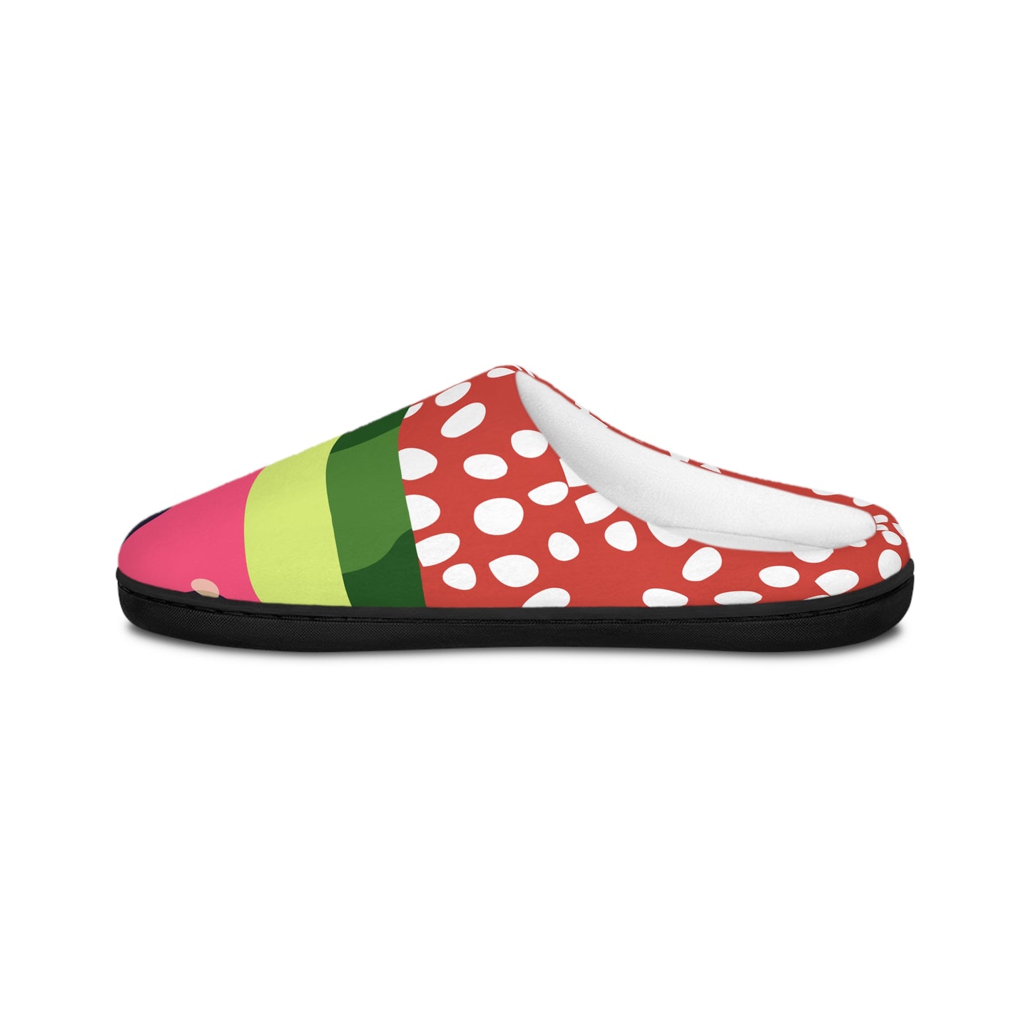 Cozy Red Dotted Women&#039;s Indoor Slippers - Perfect for Relaxation and Home Comfort
