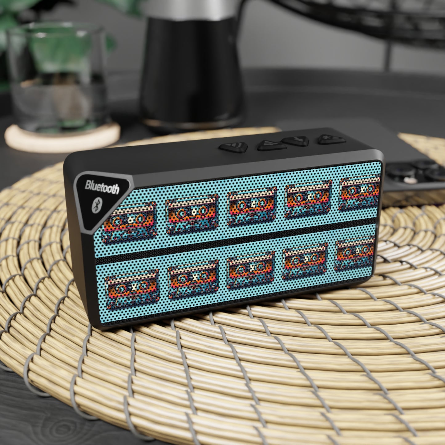 Retro Cassette Jabba Bluetooth Speaker - Perfect for Music Lovers, Great for Parties & Gatherings