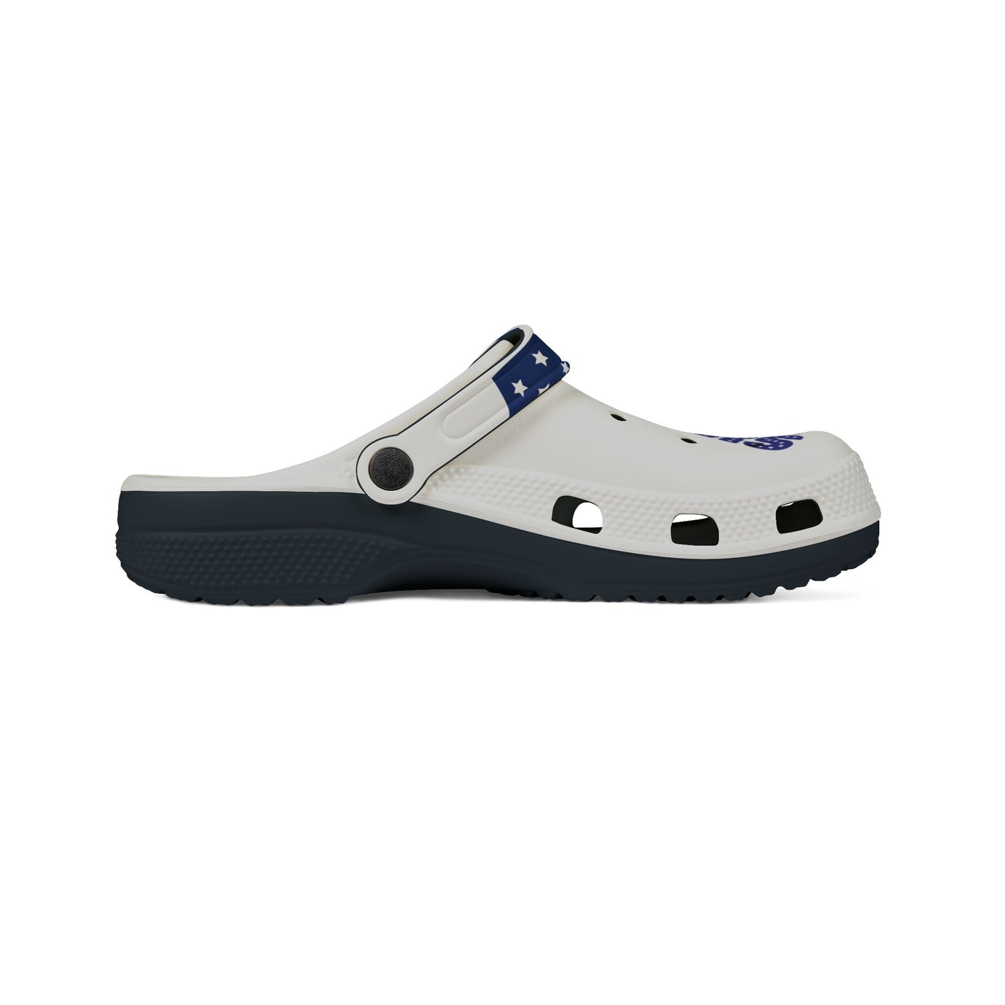 Patriotic EVA Foam Rubber Shoes, Comfortable Summer Footwear, Perfect for Holidays, Casual Wear, Fun Pool Shoes, Lightweight Sandals