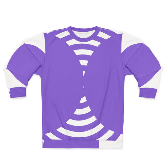 Chic Purple Unisex Sweatshirt, Trendy Sweatshirt, Cozy Fashion, Casual Wear, Gift for Her, Everyday Outfit