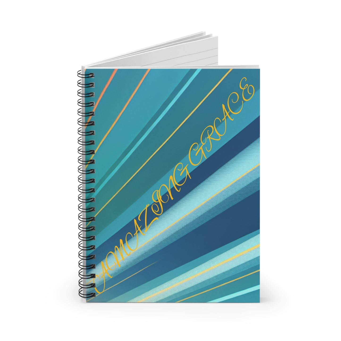 Amazing Grace Spiral Notebook - Ruled Lines for Inspiration and Creativity