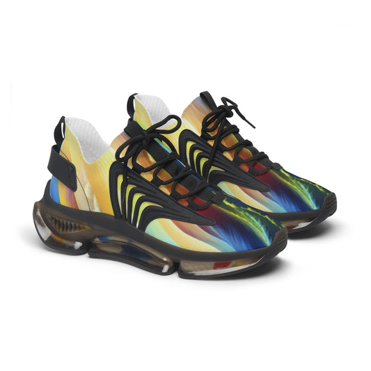 Colorful Women's Mesh Sneakers - Stylish Athletic Shoes for Everyday Wear, Fitness, Travel, Trendy Sneakers for Women, Casual Footwear