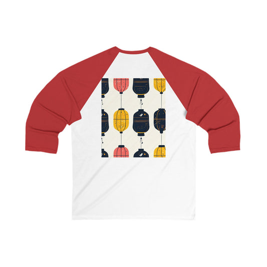 Unisex 3\4 Sleeve Baseball Tee