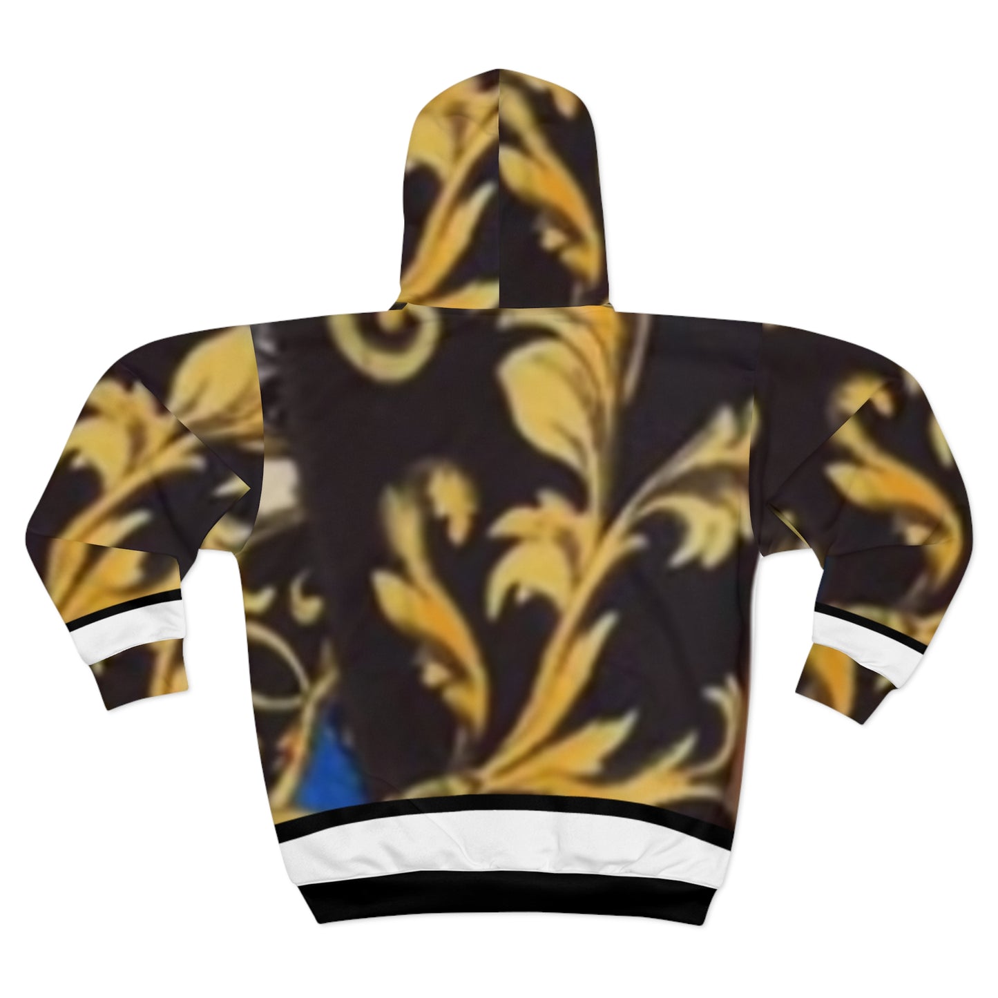 Bohemian Floral Unisex Zip Hoodie, Cozy Winter Gift, Trendy Layering Piece, Stylish Sweatshirt for Men and Women, Unique Hoodie for