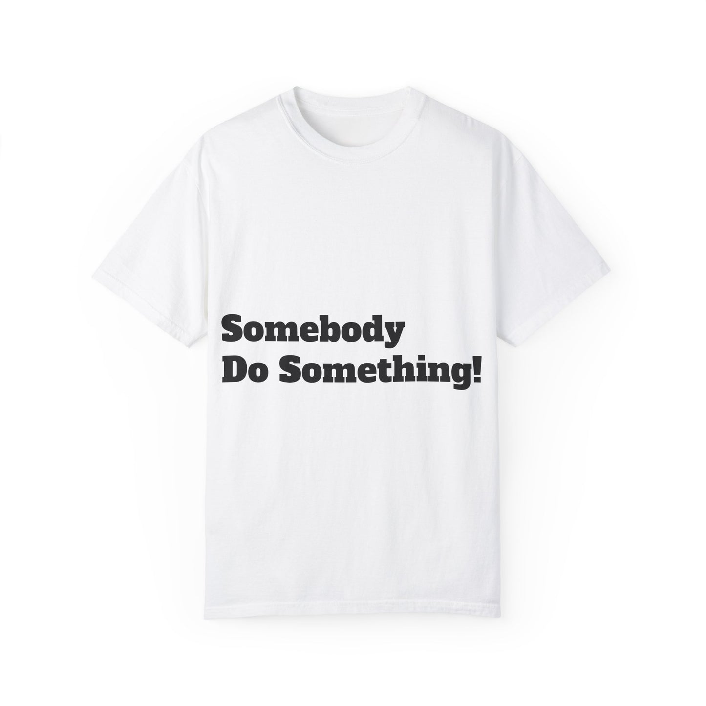 Customizable Unisex Garment-Dyed T-shirt - Enter Text