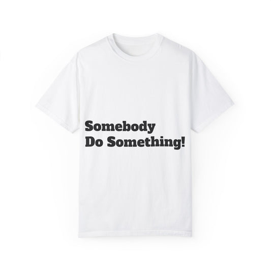 Customizable Unisex Garment-Dyed T-shirt - Enter Text