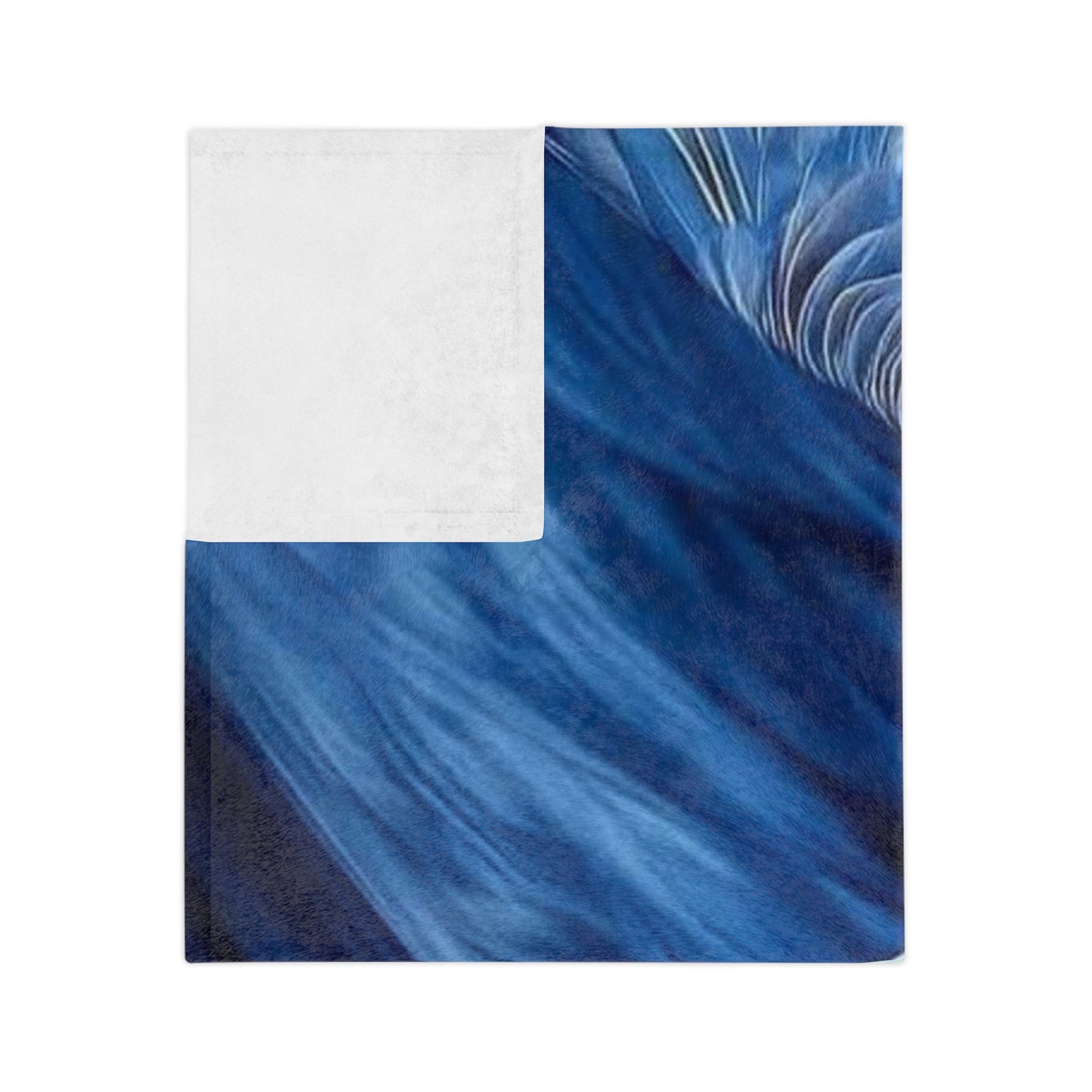 Majestic Eagle Velveteen Microfiber Blanket – Cozy Art for Nature Lovers