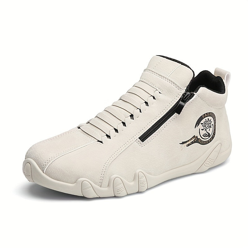 [Trending] Men's Casual Outdoor Hiking Shoes - Durable, Lightweight with Zip Closure for All Seasons