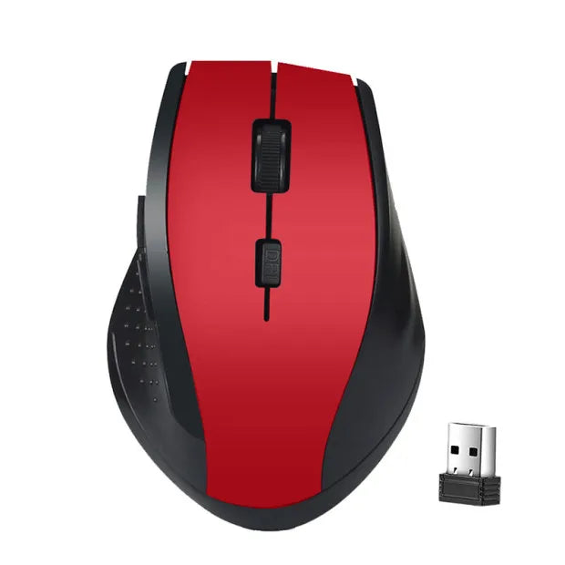 2.4Ghz Wireless Mouse Gamer for Computer PC Gaming Mouse With USB Receiver Laptop Accessories for Windows Win 7/2000/XP/Vista